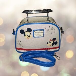 Walt Disney World 50th Anniversary Loungefly Contemporary Resort Crossbody